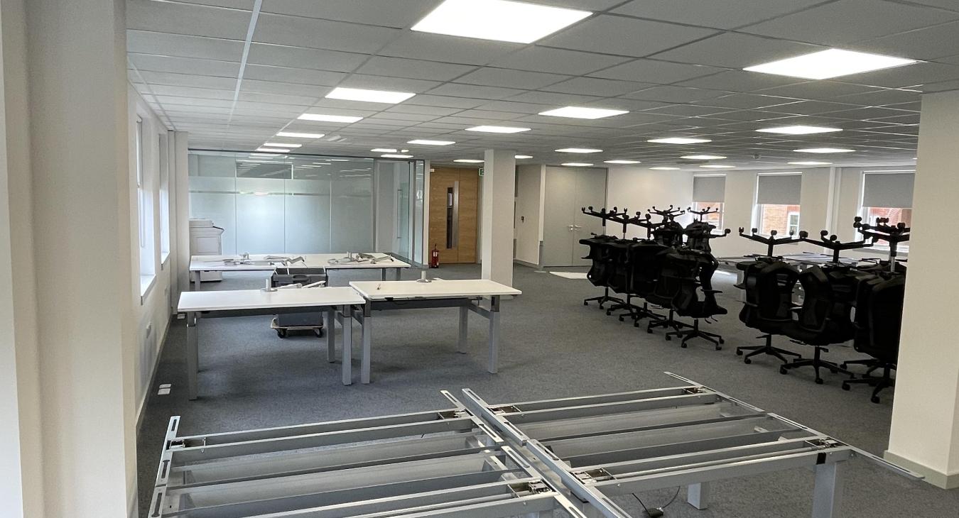 Full office electrical refurbishment - Greentec Electrical Tunbridge Wells