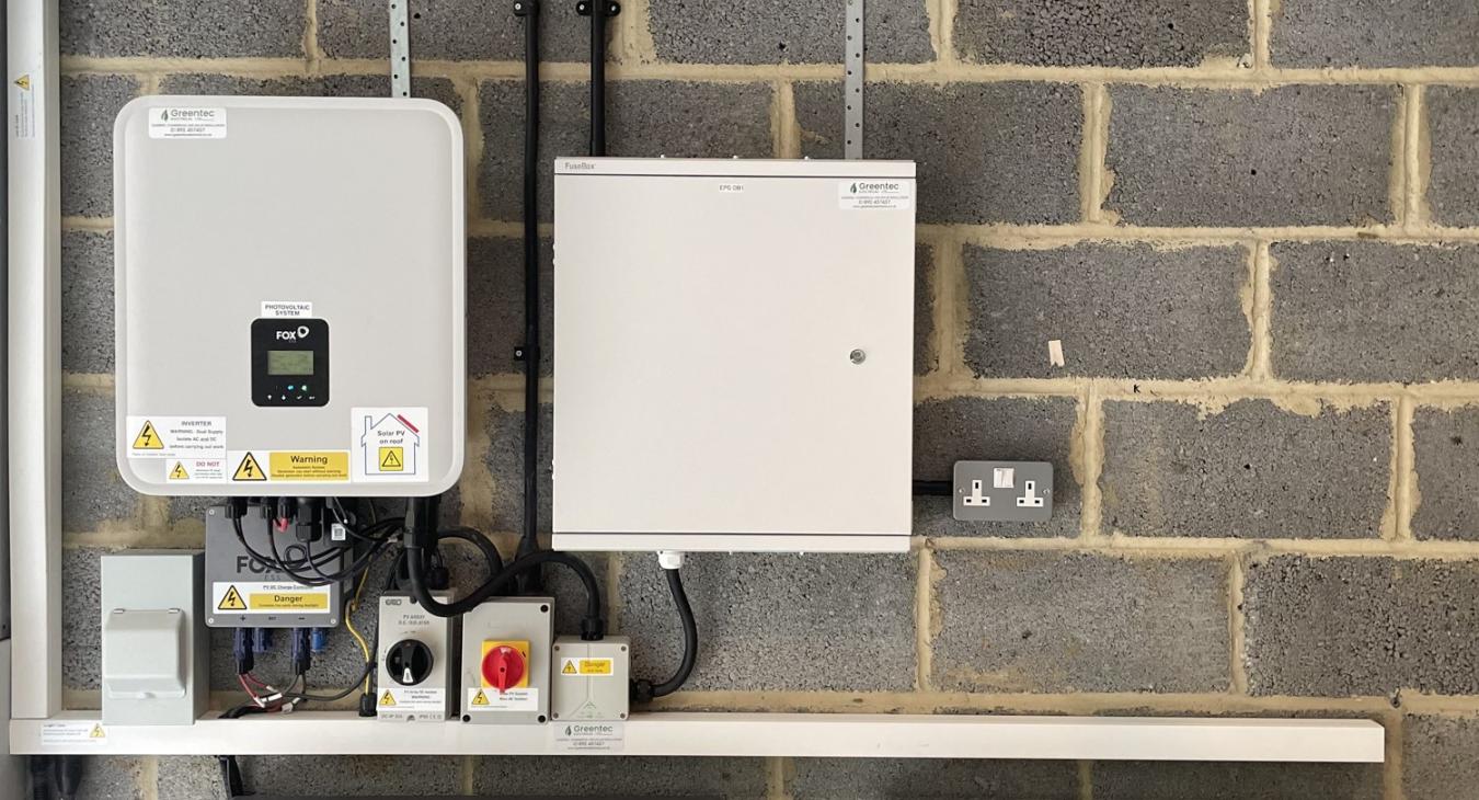  Solar inverter and batteries installation in Tunbridge Wells